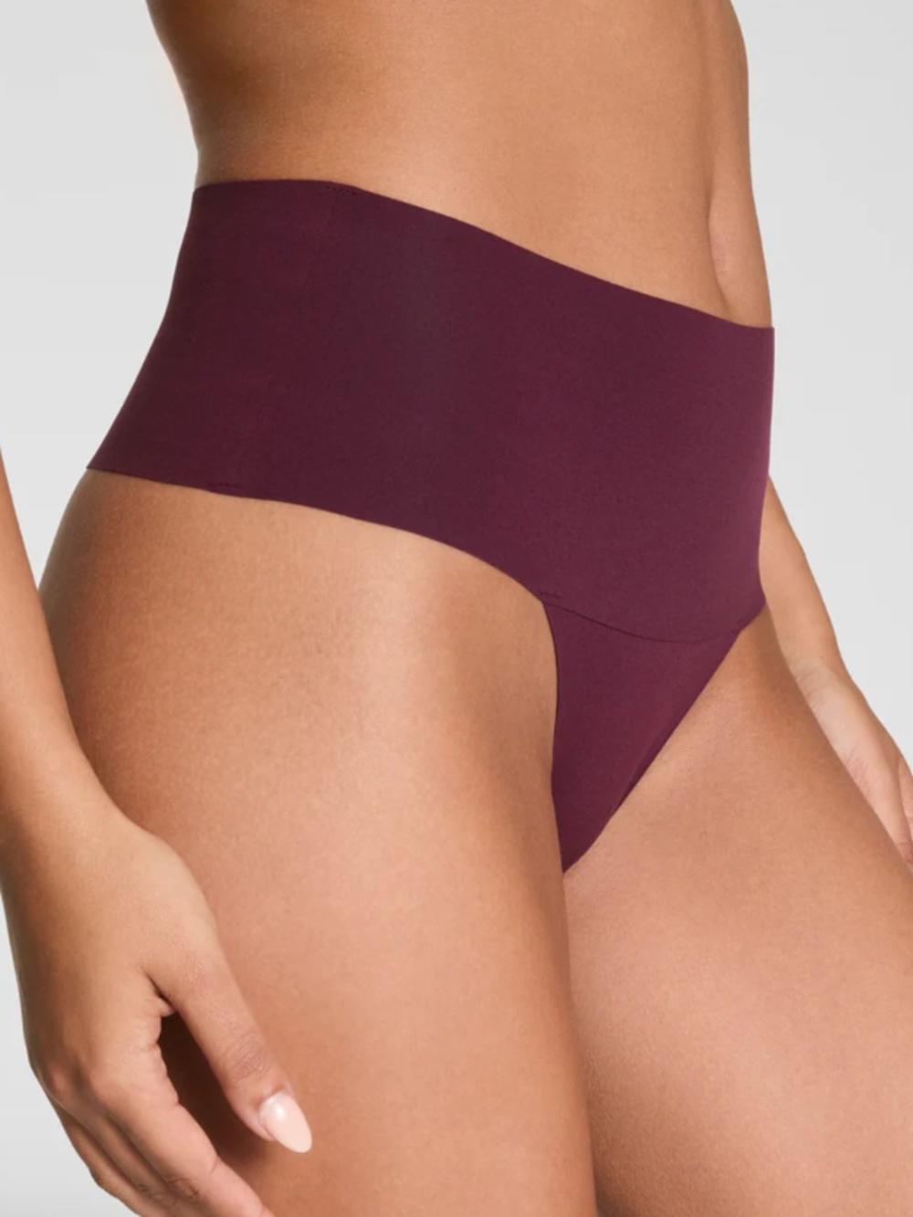 SPANXsupersmooth™ Undie-tectable® Thong PLUM BERRY M